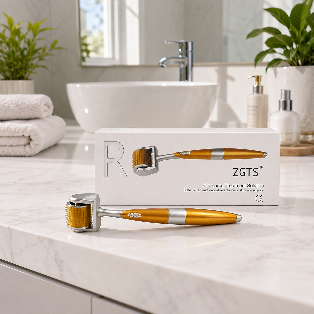 ZGTS Professional Derma Roller 2.0mm ZGTS-200 – Specialist Microneedling Skincare Tool